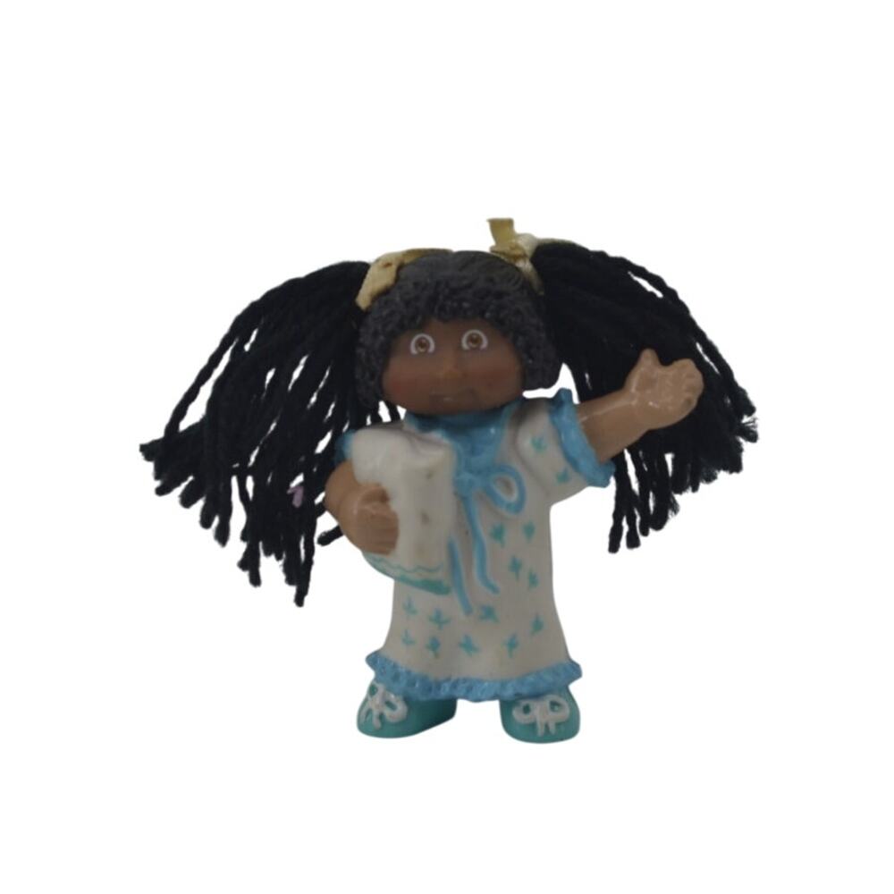 Vtg Cabbage Patch Kids 1985 Yarn Hair Figure Doll PVC Toy